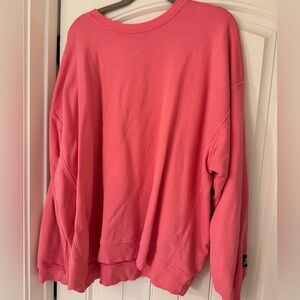 Daily Drills Pink oversized crewneck! Size M/L worn maybe once!